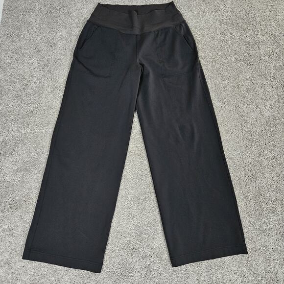 Athleta Pants - Athleta Venice High Rise Wide Leg Pant Womens Medium Black Activewear Athleisure
